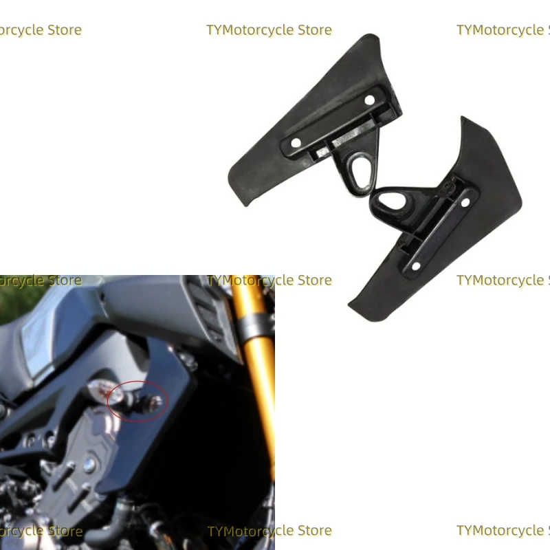 

Water Tank Fairing Medial Side Cover Plate To Protect Shell Bracket Fit for Yamaha MT-09 MT09 FZ-09 FZ09 2017 2018 2019 2020