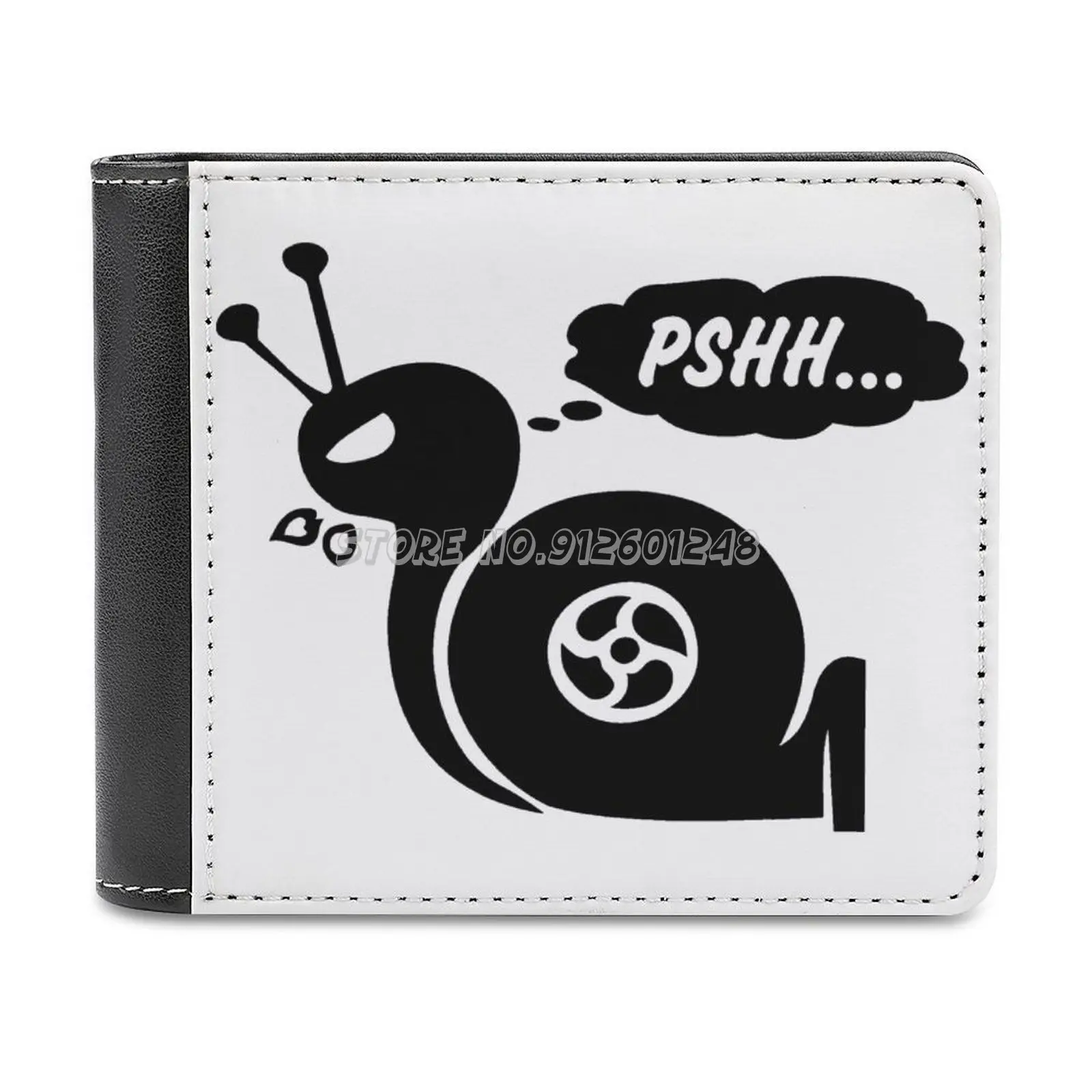 Turbo Boost Leather Wallet Men's Purse Money Clips Drift Jdm Car Tunning Snail Nissan Drifter |