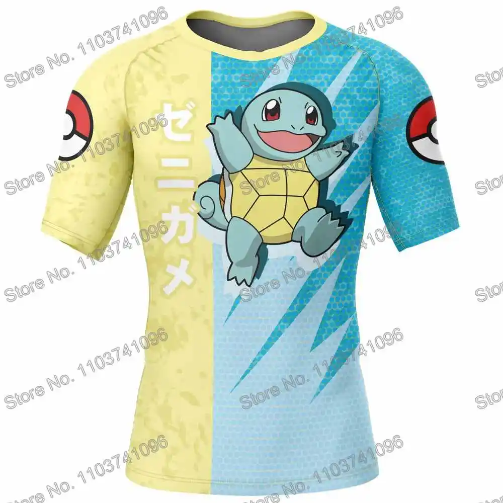 Smile Surf Clothing BJJ MMA Men Rash Guard Short Sleeve Diving T-Shirt Tight Swimwear Women GYM Tops