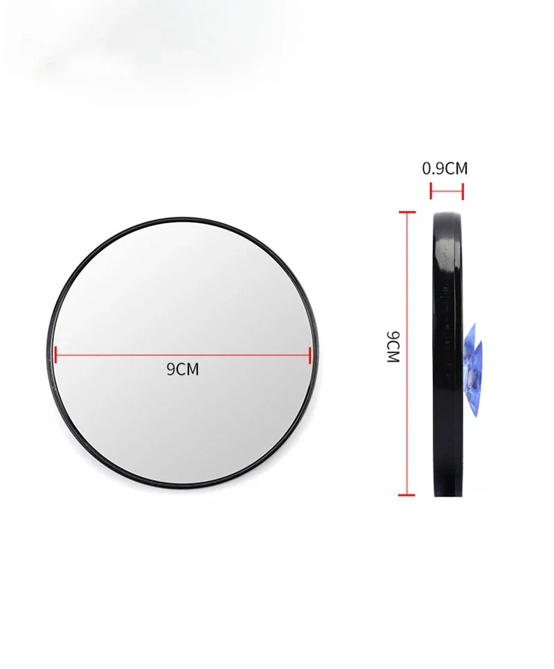 Home Magnification 8.8CM 5X/10X/15X Makeup Cosmetic Shower Glass Magnifying Mirror Suction Cup Women Beauty