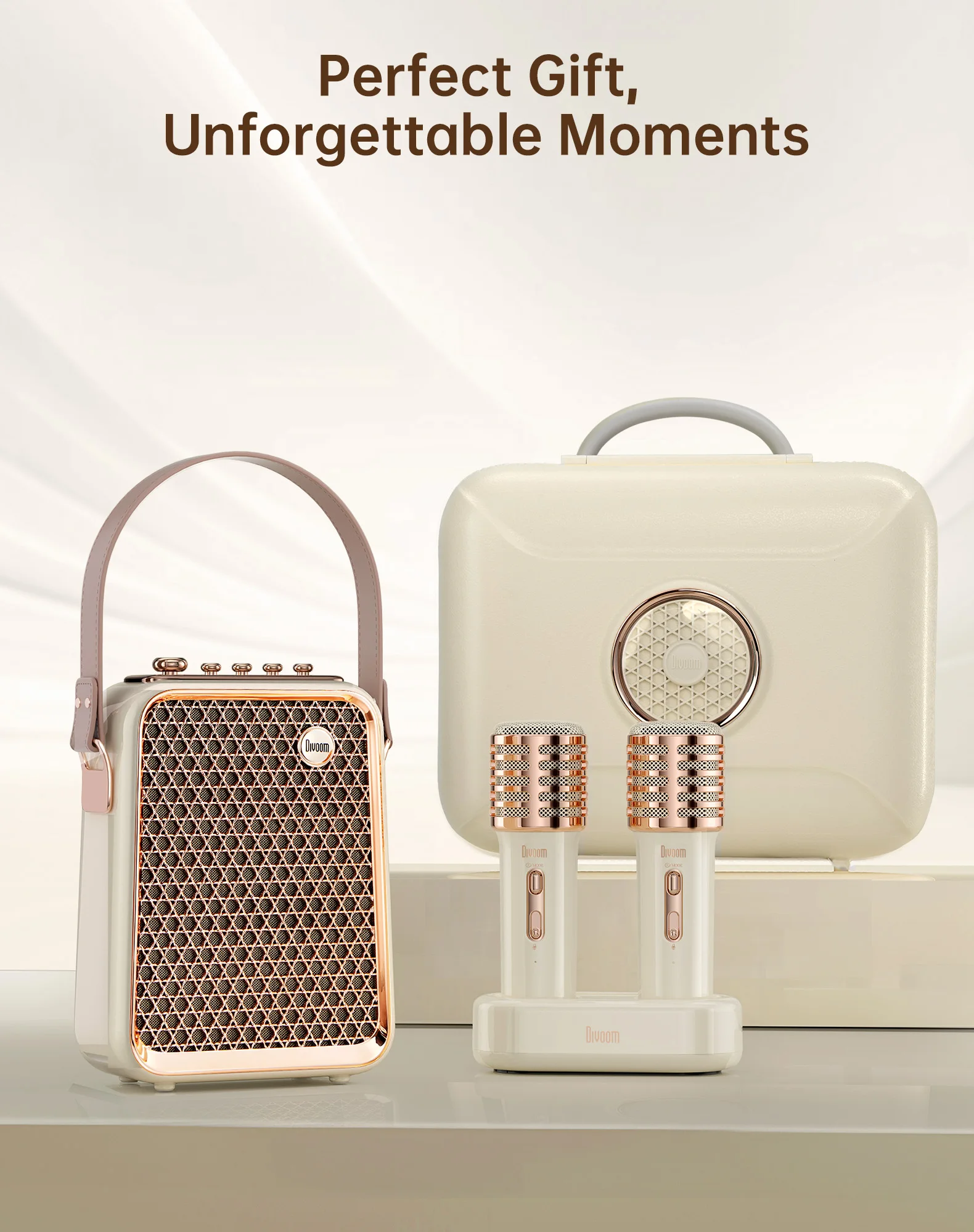 Divoom SongBird-HQ Portable Bluetooth Speaker Home Home Ktv Sound