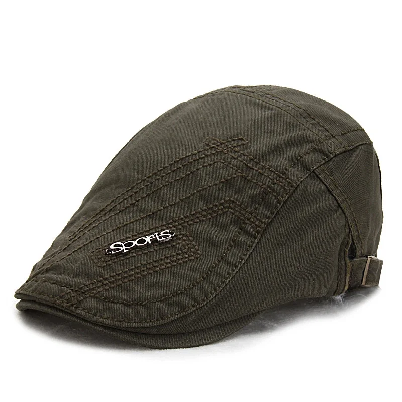 Summer Outdoor Sports Berets Caps For Men Women Casual Peaked Caps letter embroidery Sun Hats Casquette Cap Peaky Blinders casual hat beret hat