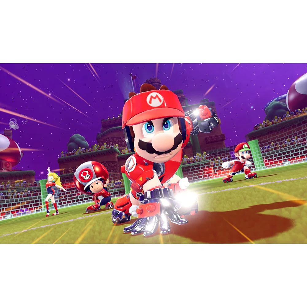 Mario Strikers Battle League Nintendo Switch gry na konsolę Nintendo Switch OLED Lite obsługa konsoli TV Tabletop tryb ręczny 4 Mario Strikers Battle League Nintendo Switch gry na konsolę Nintendo Switch OLED Lite obsługa konsoli TV Tabletop tryb ręczny 4