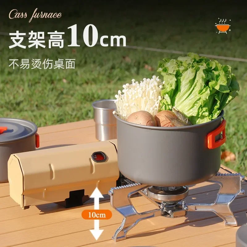Folding Mini Cooktop gas stove Portable Butane stove Camp Tea Stuck furnace gas cooktop Outdoor equipment Home appliances