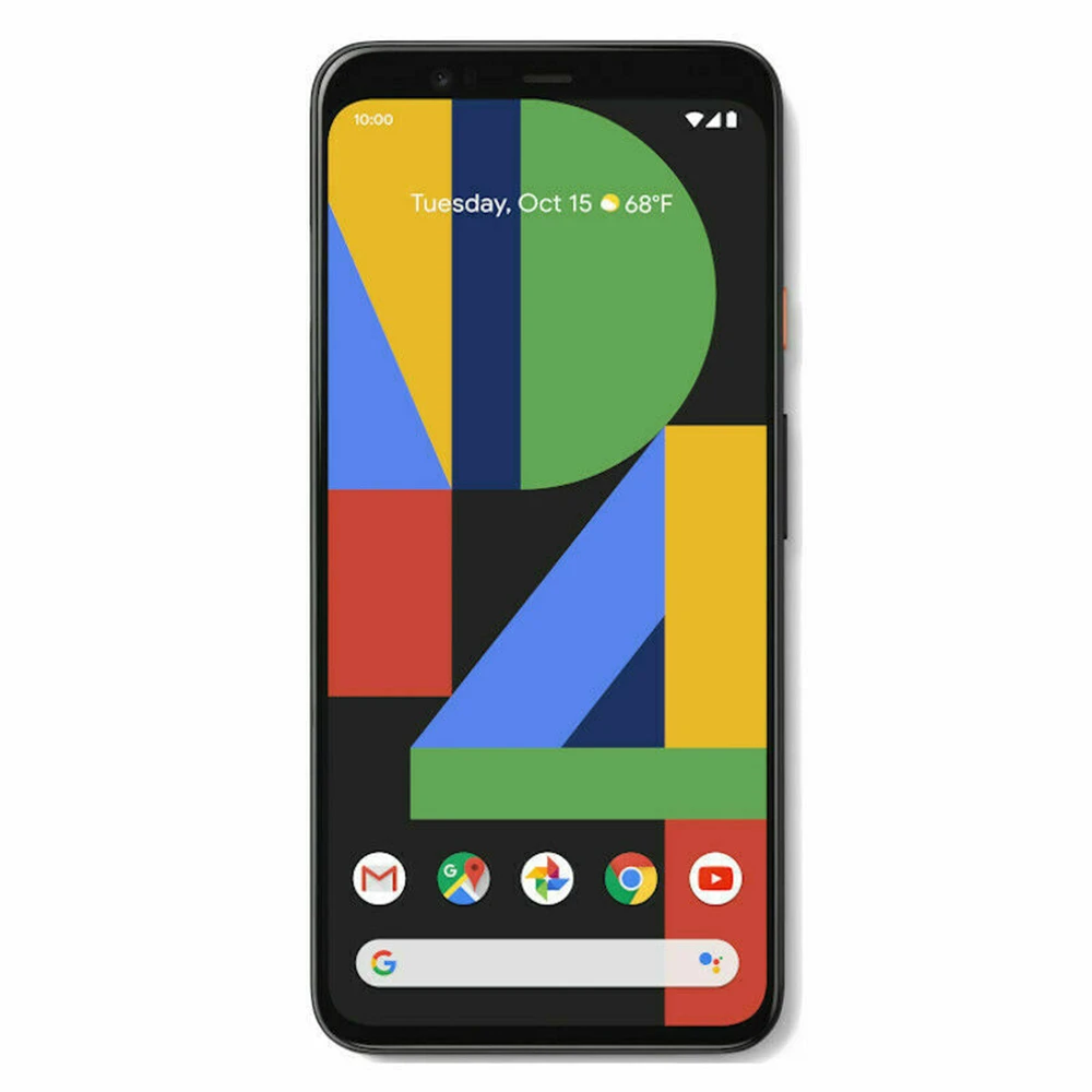 Google Pixel 4xl 4 XL Original Unlocked Cellphone 6.3" Snapdragon 855 Octa Core 6GB RAM 64GB/128GB ROM NFC 12.2MP&16MP Face ID refurbished iphone xr