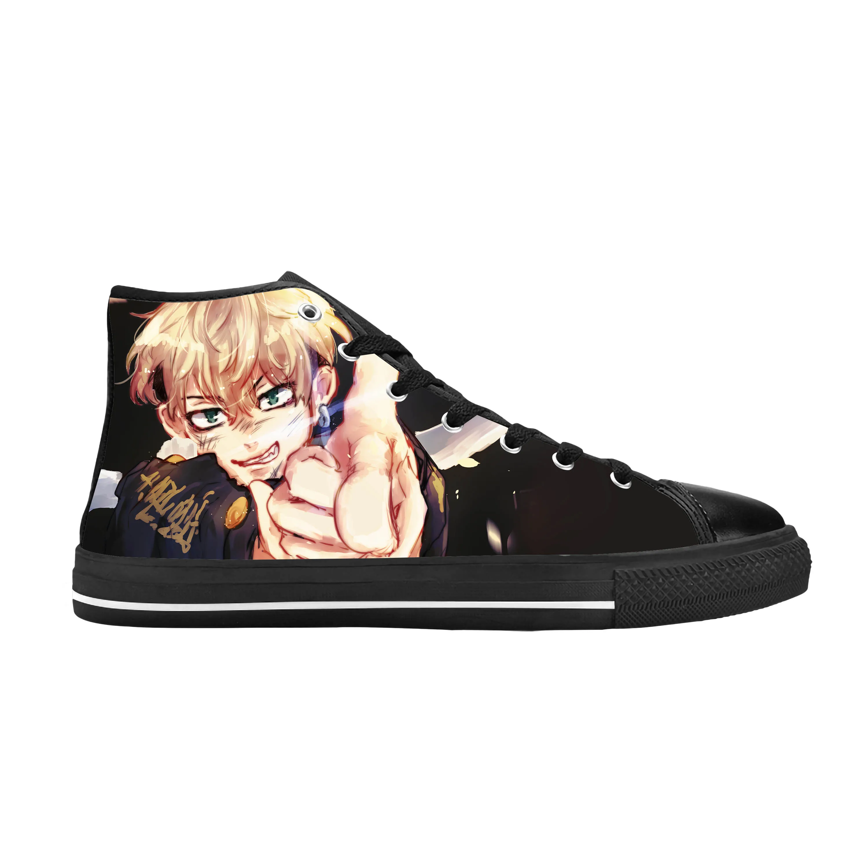 

Anime Manga Comic Tokyo Revengers Matsuno Chifuyu Casual Cloth Shoes High Top Comfortable Breathable 3D Print Men Women Sneakers