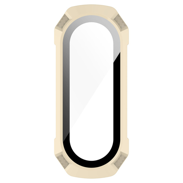 IN 1 Tempered Film Glass Case for Miband 4 5 6 NFC Screen Protector For Xiaomi Mi Band 6 5 4 Hard PC Bumper Protective Cover