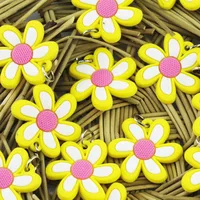 100pcs Pendants DIY Colorful Loom Rubber Band Bracelet Jewelry Making Beads Toy  Colorful Animal Flower Beads Random Style 2023 4