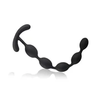 Weiche Silikon Anal Perlen 5-Bälle G-Punkt Spielzeug Anal Plug Masturbator SM Sex Spielzeug für Paar Männer Anal Dilatator Prostata Massage 2