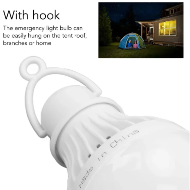 5V USB Dimming LED Bulb 3/5/7/9/12W Lights Reading Night Lamps Wall Hanging Adjustable for Camping Home Bulbs Light Ball