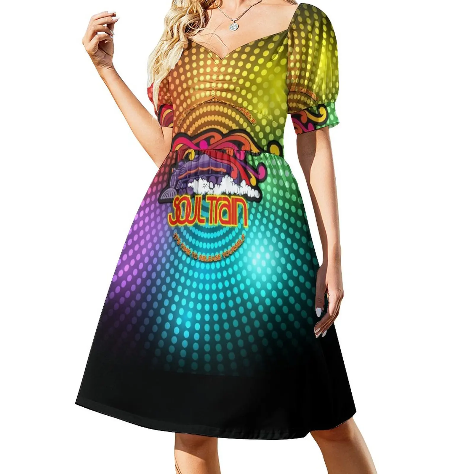 

It's Time to Release Yourself, Soul Train Sleeveless Dress long dress women summer Summer skirt