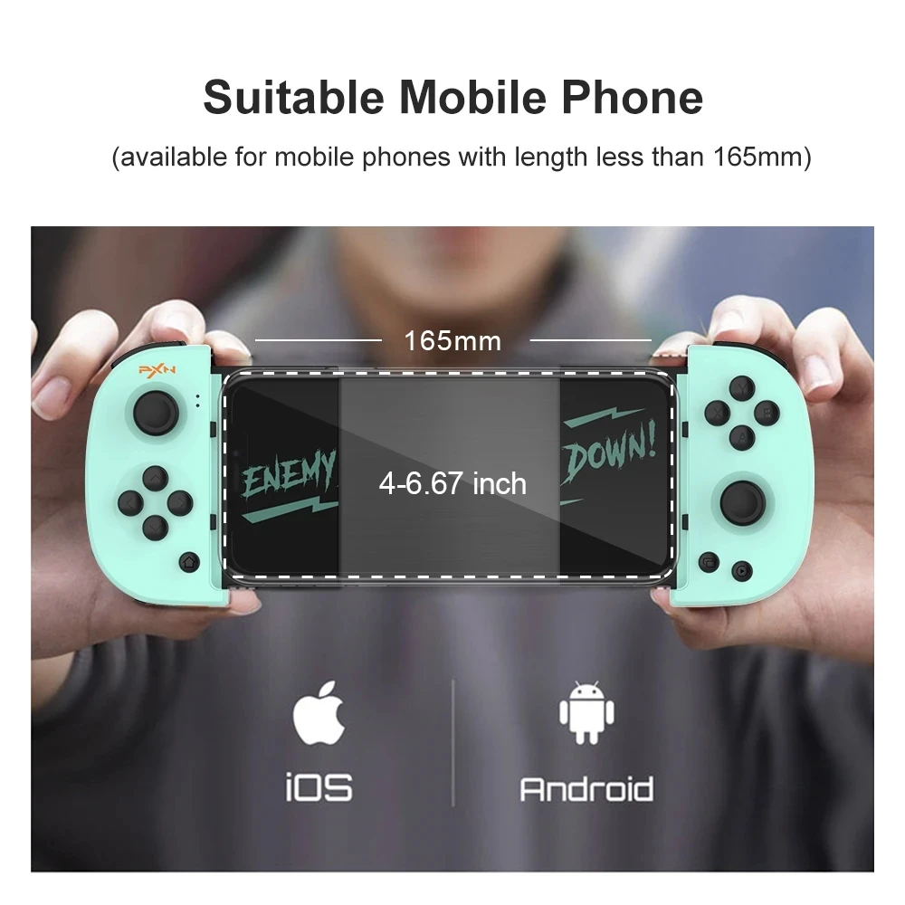 PXN P30PRO    е, 4-6.67 ġ ޴  Ʈѷ, ȵ̵  IOS MFI  ̽ƽ