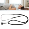 Fetal Stethoscope Monitoring Aluminum Alloy Soft Fetal Heart Stethoscope Black for Pregnant 4