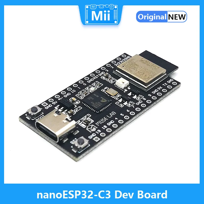 NanoESP32-C3   RISC-V ESP32-C3 , WiFi/BLE ESPRESIF IOT 
