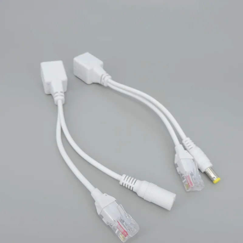 POE Cable Passive Power Over Ethernet Adapter Cable POE Splitter RJ45 Injector Power Supply Module 12-48v For IP Camea