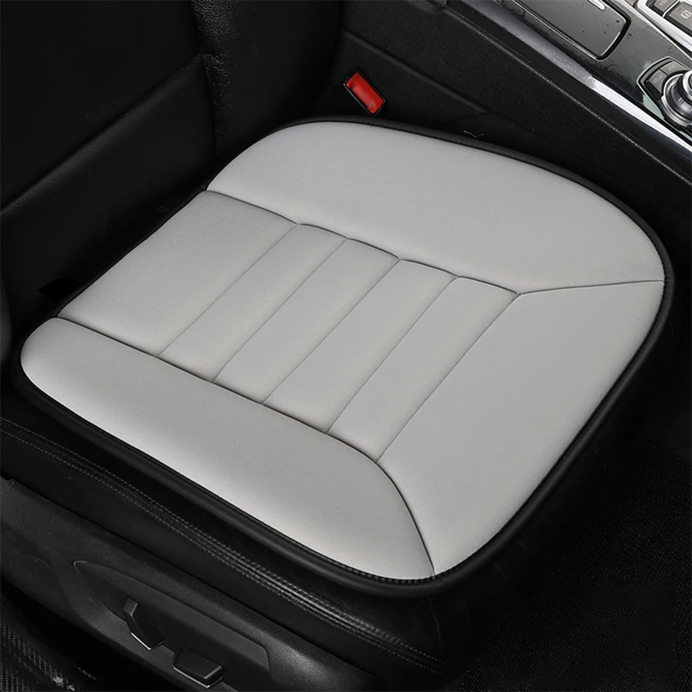 

Memory Foam Car Seat Cushion Pad Soft Thickened Anti-Skid Pad Comfort Warm-Protects Chair Seat Breathable Pad Cover Case