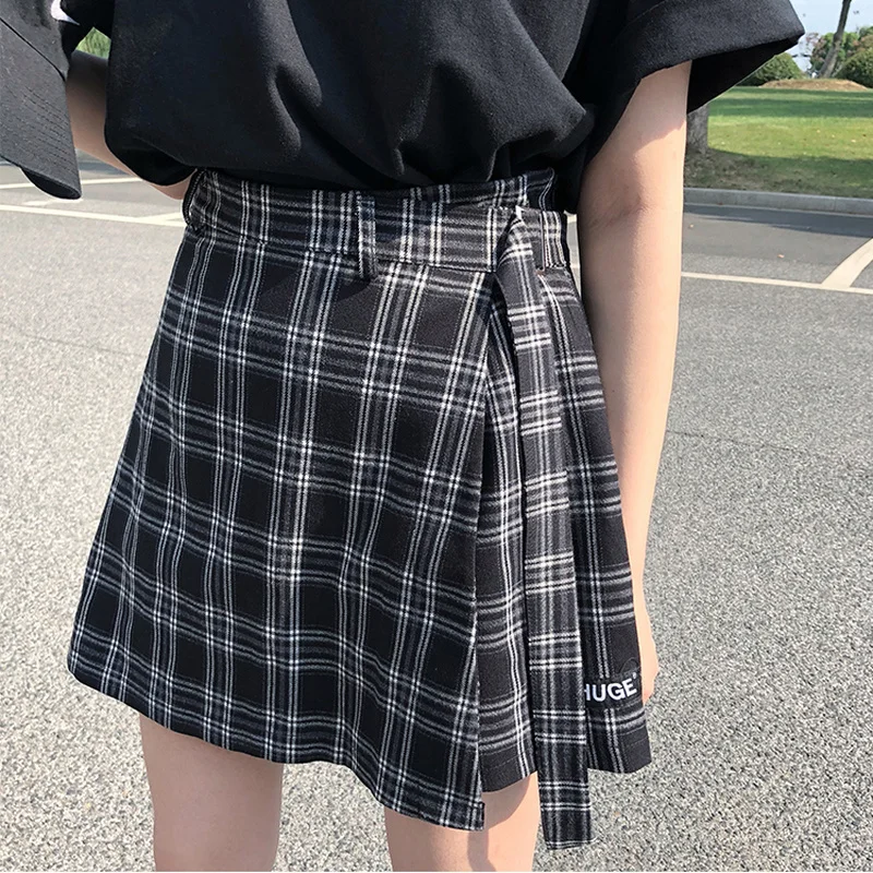 Fall/Winter High Waist Shorts Skirt 2023 New Women's Korean Style Girls School Style Children's Thin A-line S-XL Shorts Skirts