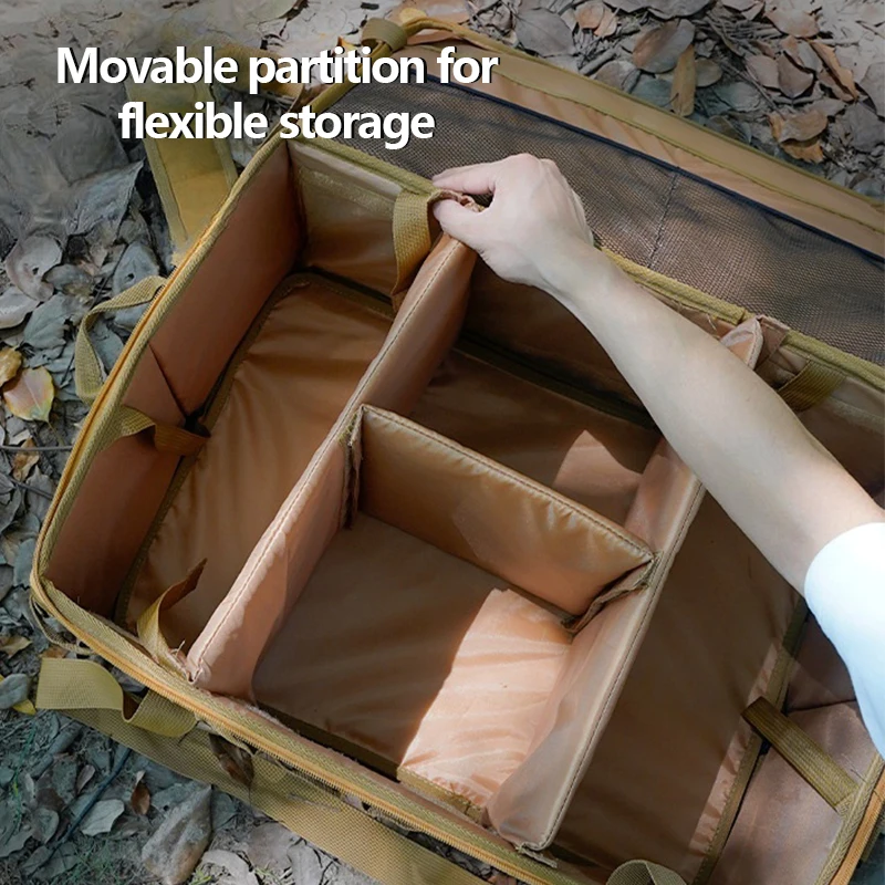 thumbnail image 2 of Picnic Organizer Bag - Large Capacity Waterproof Storage Bag 2 of 9