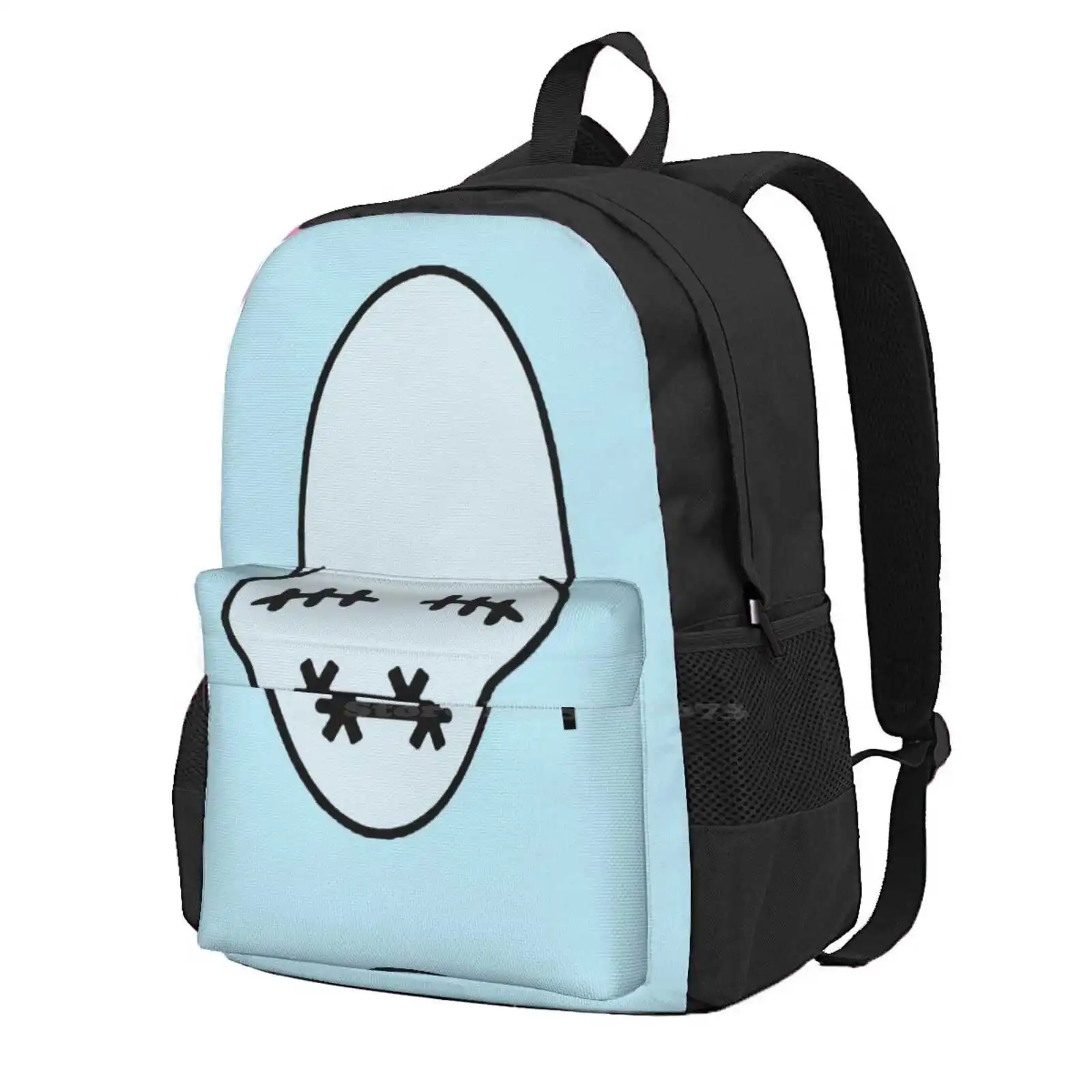 

Oddworld-Blind Large Capacity School Backpack Laptop Bags Oddworld Abes Exoddus Abes Oddysee Mudokon Blind
