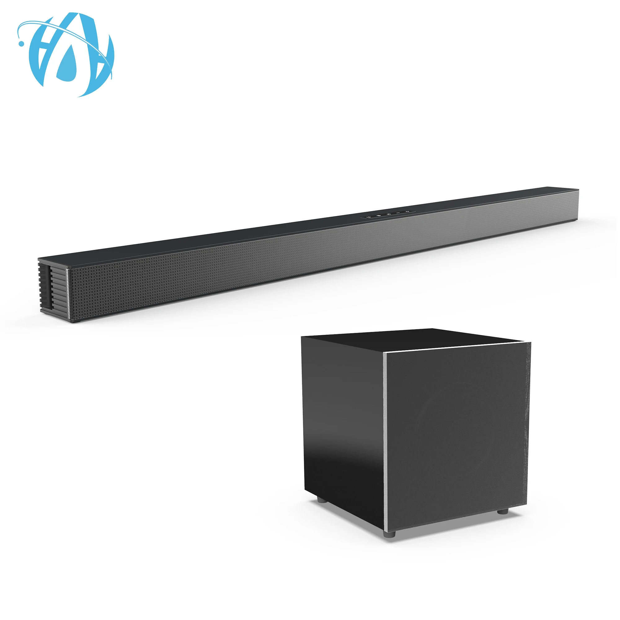 

High Quality 80W 2.1 Home TV Soundbar Theatre systems wireless Blue tooth Speakers 3D surround bass subwoofer liveroom sound bar