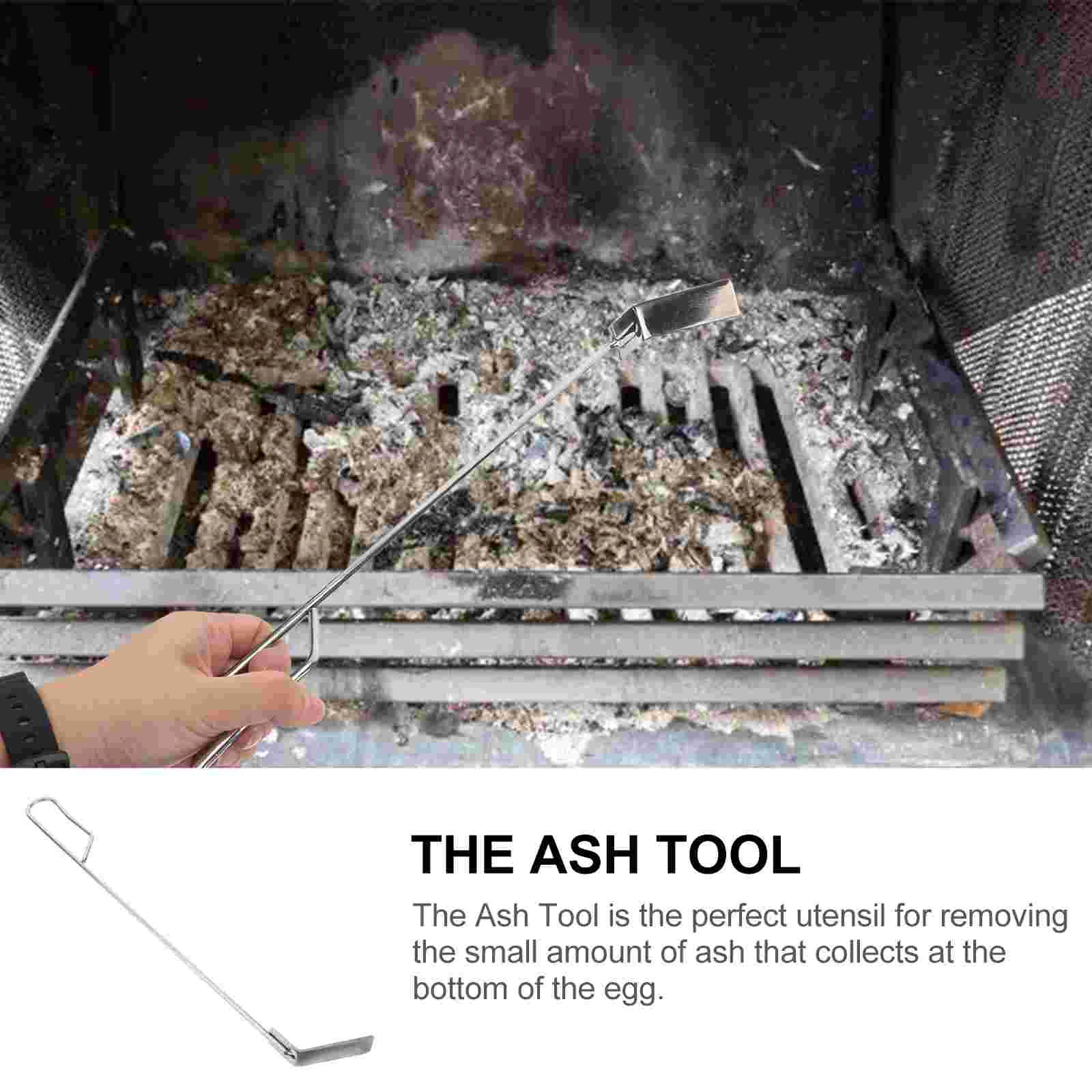 46cm Stainless Steel BBQ Ash Tool Rake