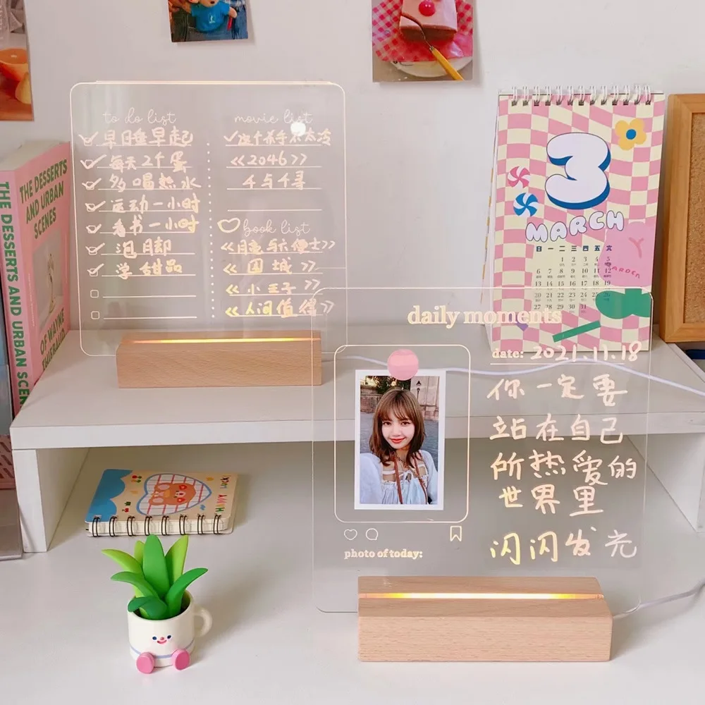 https://ae01.alicdn.com/kf/S38f9e6ca9f4744968de0f7b6ee916bc9L/USB-Power-Writing-Glow-Memo-Acrylic-Daily-Moment-Photo-Board-Wood-Base-Lamp-Note-Message-Board.jpg