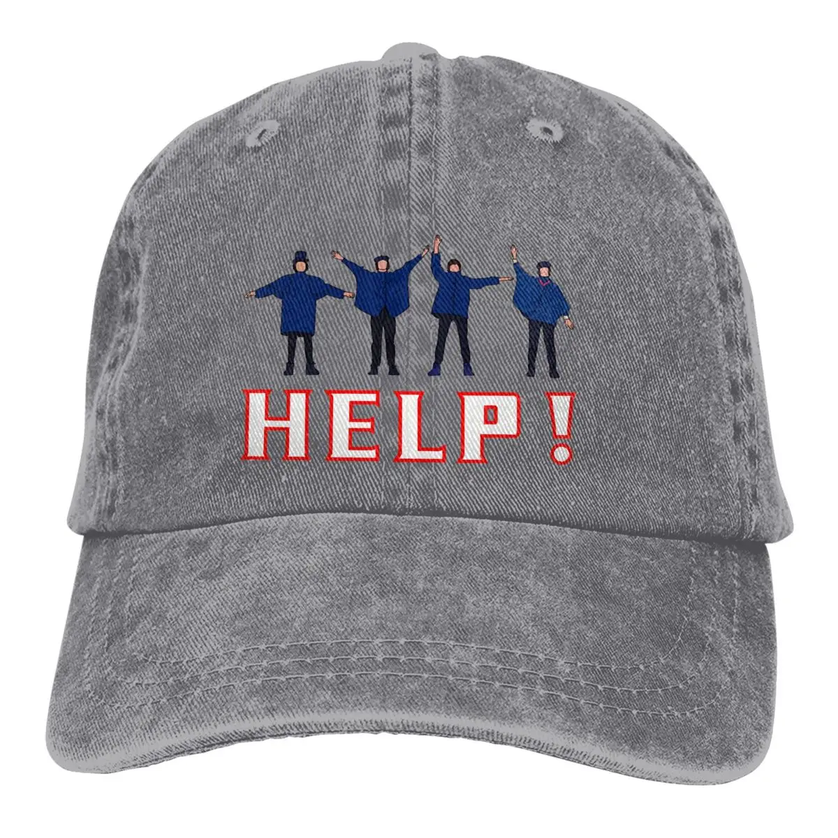 Gewaschene Herren-Baseballkappe hilft Trucker Snapback Caps Dad Hat The Beatle Band Golf Hats