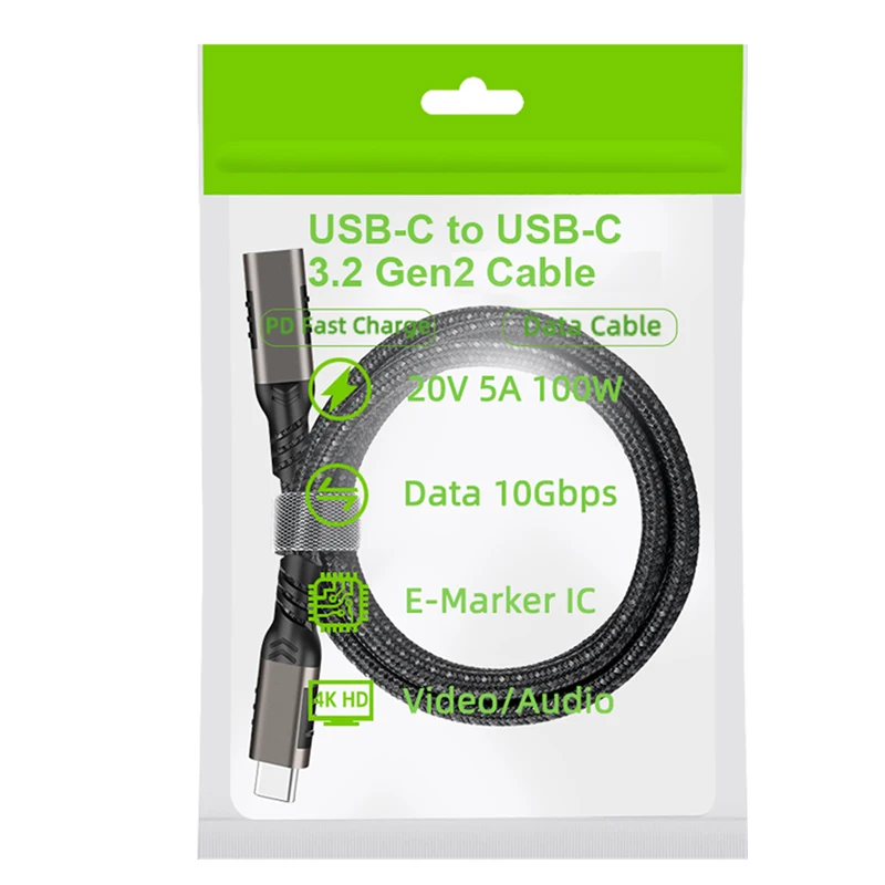 Cavo di prolunga 40Gbps prolunga cavo USB C femmina a