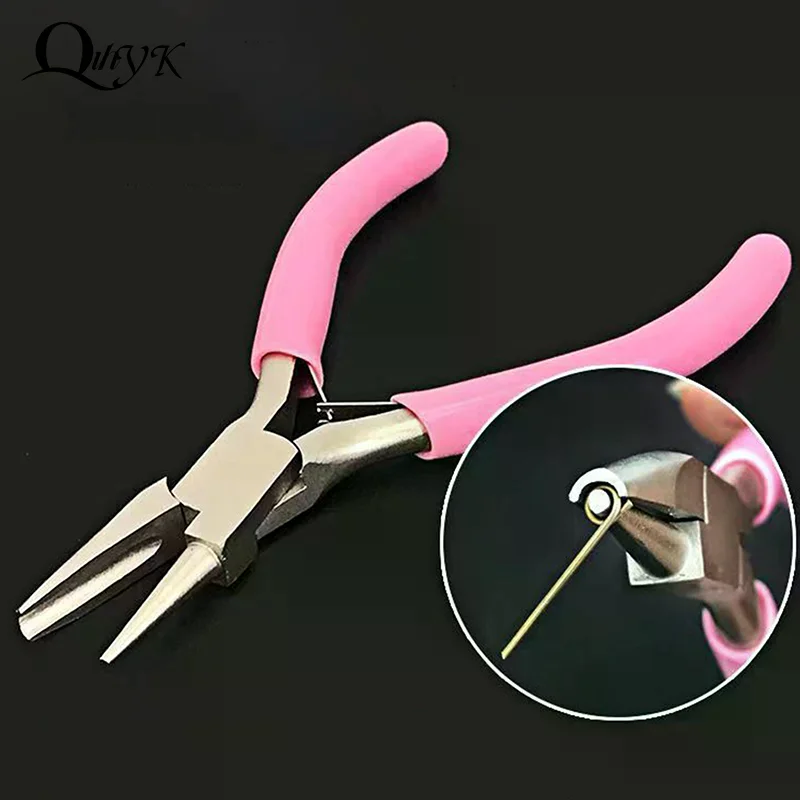 전문 보석 플라이어 비딩 플라이어 보석 수리 플라이어 와이어 래핑 도구 DIY 보석 제작용 공예 용품
