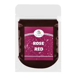 Vibrant Fabric Dye Collection - 24 - Color Set for Cotton, Linen, and Jeans Tie - Dye Projects (Rose red)