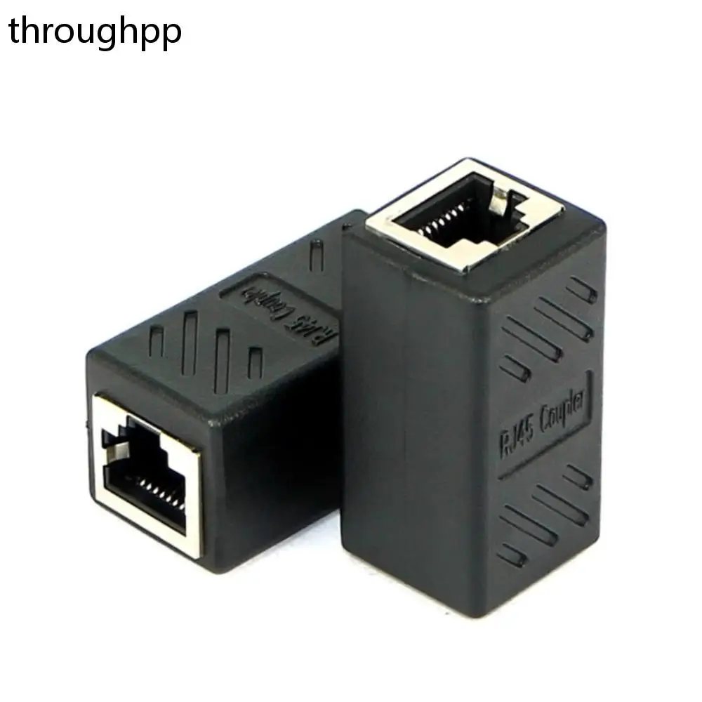 

1PC Female To Female Ethernet Cable Extender Heat-Resisting Network Adapter Ethernet Coupler