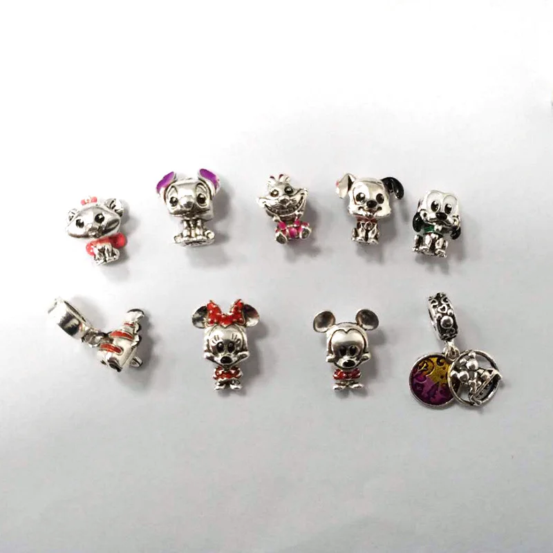 Disney Mickey Mouse Stitch Serie Charm Kralen Voor 925 Zilver Originele Armband Diy Sieraden Voor Vrouwen Kralen Armband