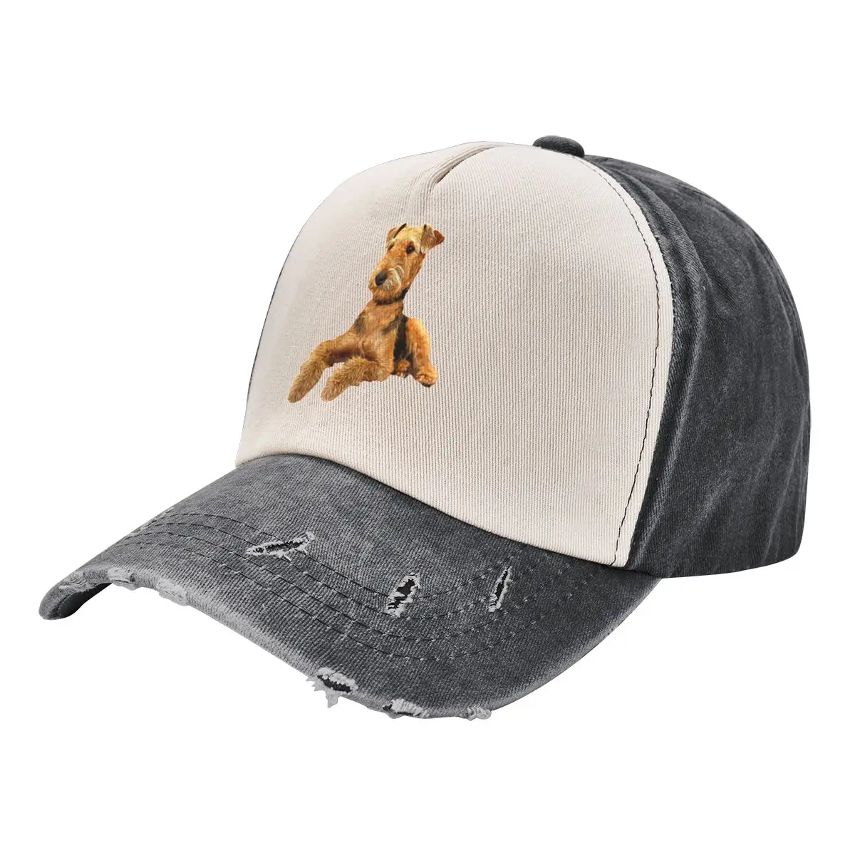 

Airedale Terrier Beautiful Dog Baseball Cap Hat Man For The Sun Custom Cap funny hat Luxury Cap Caps Male Women's