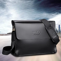 Sac à bandoulière POLO pour hommes, sac à bandoulière Vertical décontracté de Style Business, sac tendance en cuir de haute qualité pour les déplacements quotidiens 6