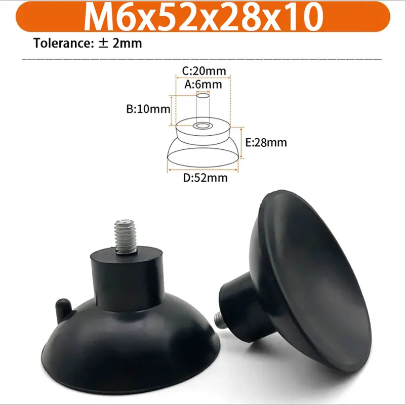 M6 M8 M10 Rubber Adjustable Feet Pad Feet Pad With Screw Table Chair Balck Leveling Foot Pad Furniture Leg Anti-shock Protection - Image 25