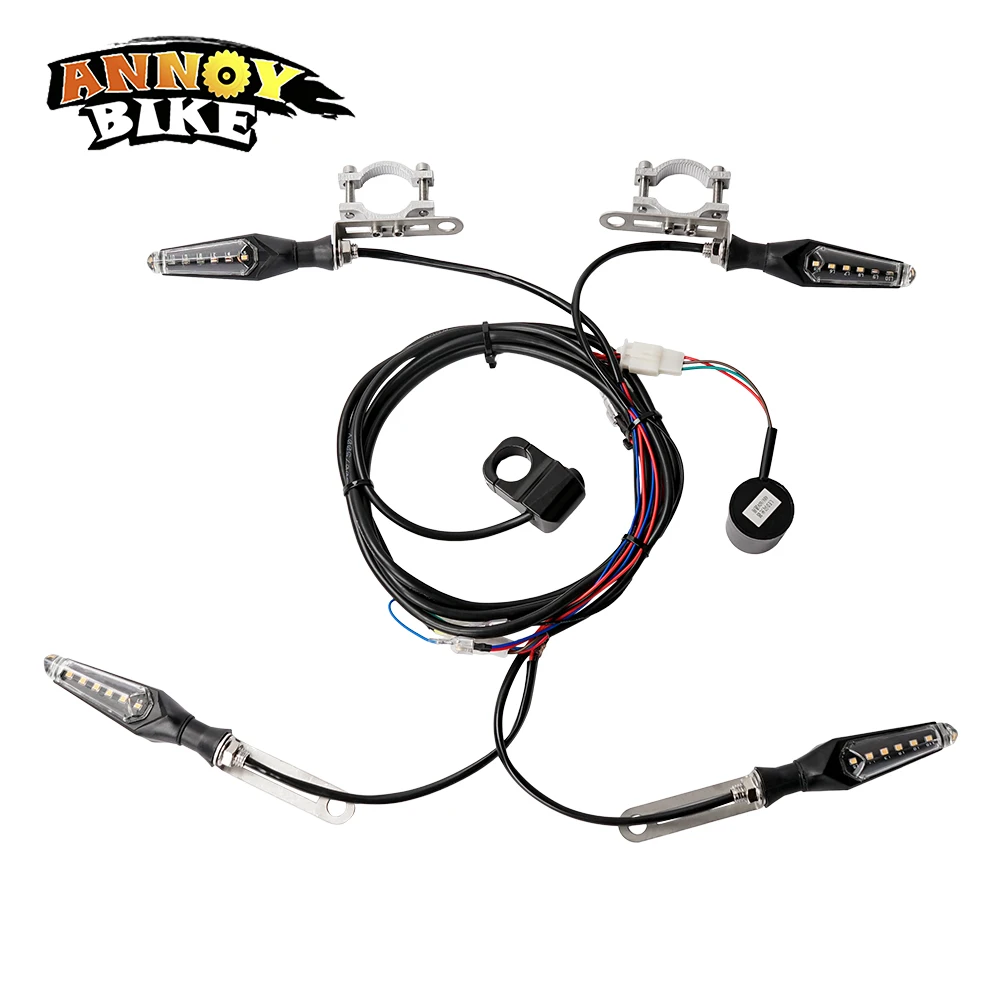 

Electric Bicycle 36v 48v E bike Scooter LED Modified Accessories Flasher Lamp Lights Accessories Cycling Mountain Bike