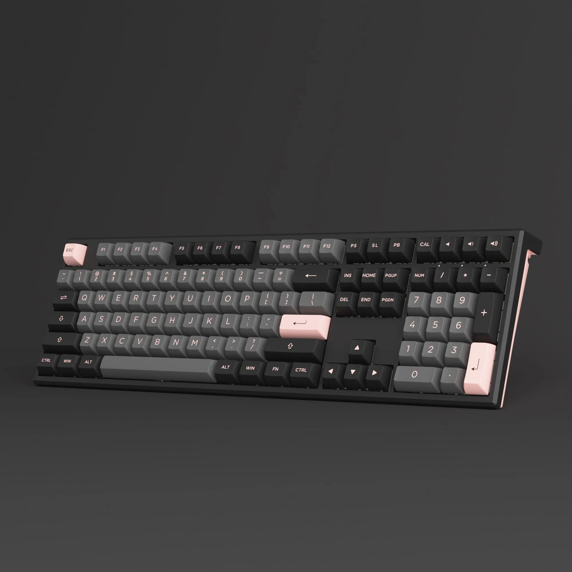 AKKO- MONSGEEK MG108   ӿ Ű, USB C Ÿ 108 Ű, ASA  PBT   Űĸ 