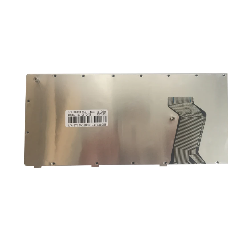 Teclado do Portátil para Lenovo G560 G565 G560a G565a G560e G560l Russo ru Novo - Imagem 3