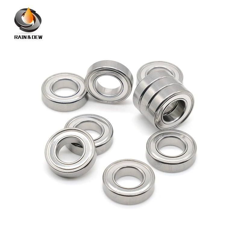 High-Performance Stainless Steel ABEC-9 Bearings – 10-Pack 5x9x3 mm