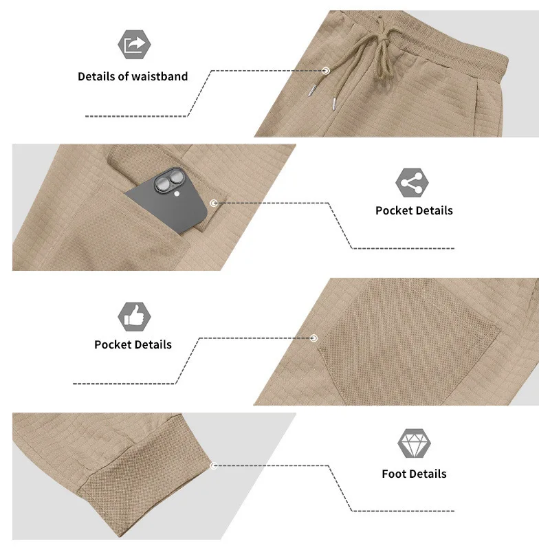 Lockeres, schweres Outdoor-Textur-Karohemd im Retro-Stil mit langen Ärmeln für Herren – lässige Mode für Frühling und Herbst – Detail 13
