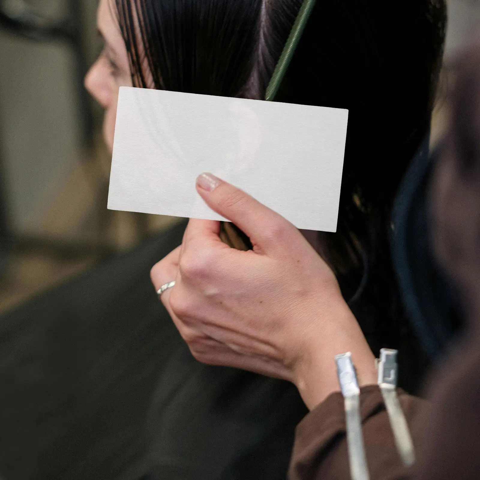 130매 퍼밍 헤어 페이퍼 시트, 무자극 엔드 페이퍼, 헤어 롤러 컬링 웨이브 퍼머넌트 스타일링 휴대용 살롱용