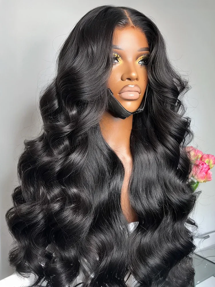 250 Density Body Wave 13x6 Lace Front Human Hair Wigs Loose 30 40 Inch HD Water Wave 13x4 Lace Frontal Wig 5x5 Glueless Closure human hair wigs