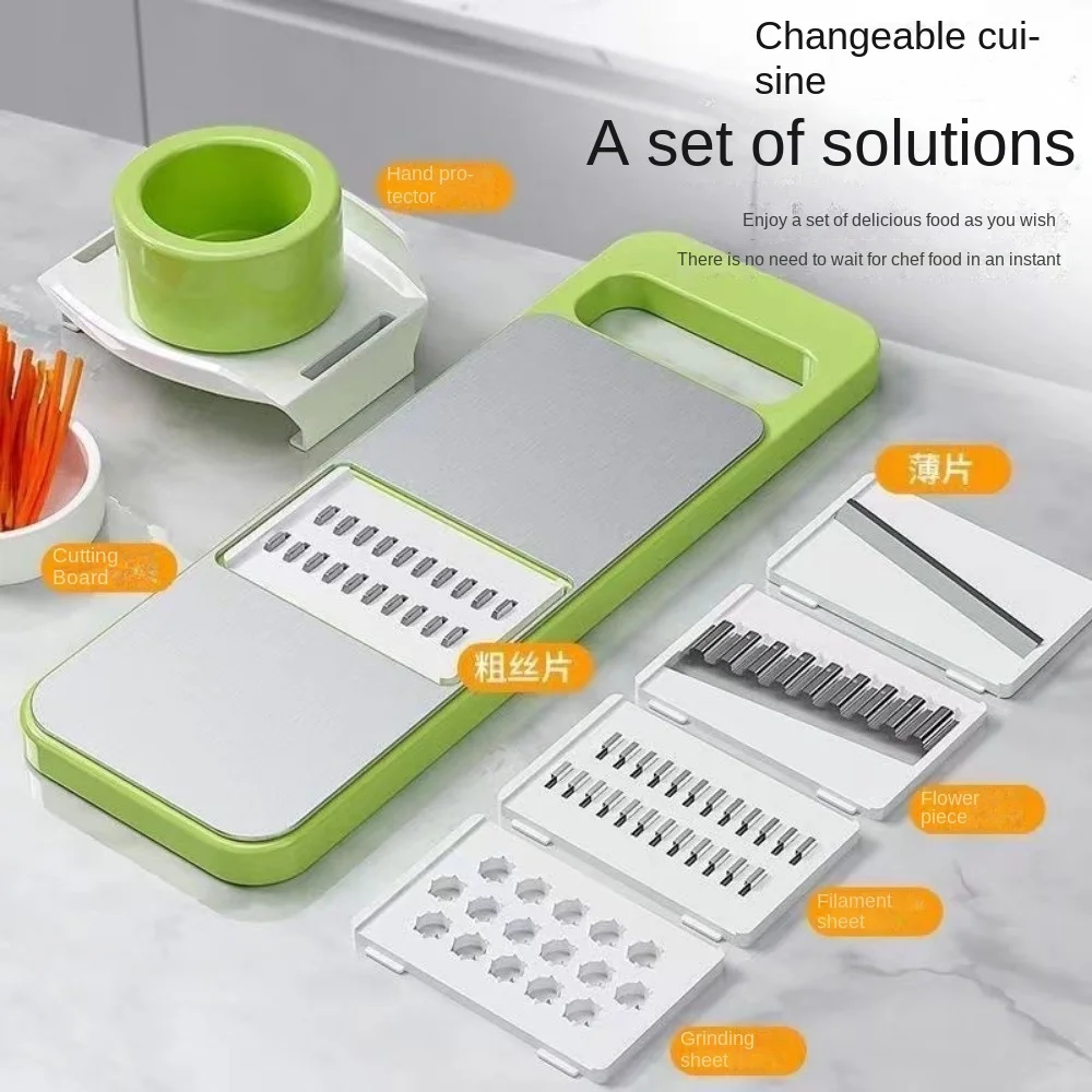 Home Kitchen Grater Multifunctional Carrot Shredded Board Vegetable Cutter Potato Shredded Shredder Artifact Grater 4