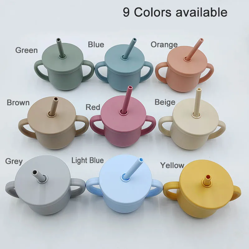 Personalized Name For Baby Feeding Cup Bottle Straw Cu, Baby Learning Drinking Cup Toddler Drinking Bottle Children Drinking Cup 5