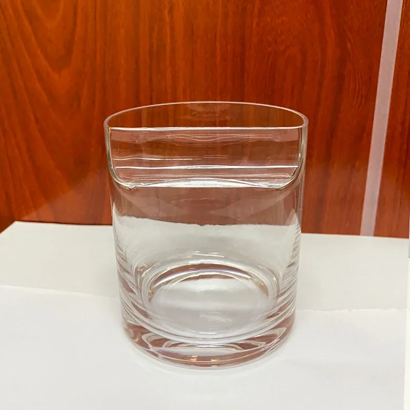 Drinkware Glass for Whiskey and Cigar Glass on Top Cups Tiki Fashion Tumbler Accessorries Made of Crystal Design - 3