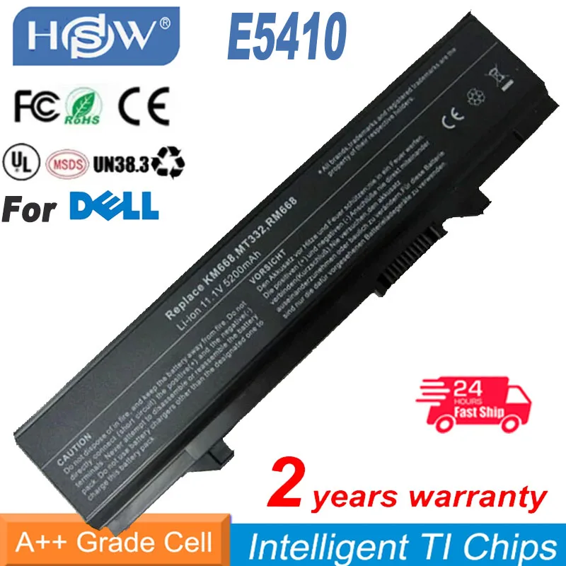 

Аккумулятор для ноутбука Dell Latitude E5400 E5410 E5500 E5510 KM769 KM742 451-10616 312-0769 312-0762 6 ячеек