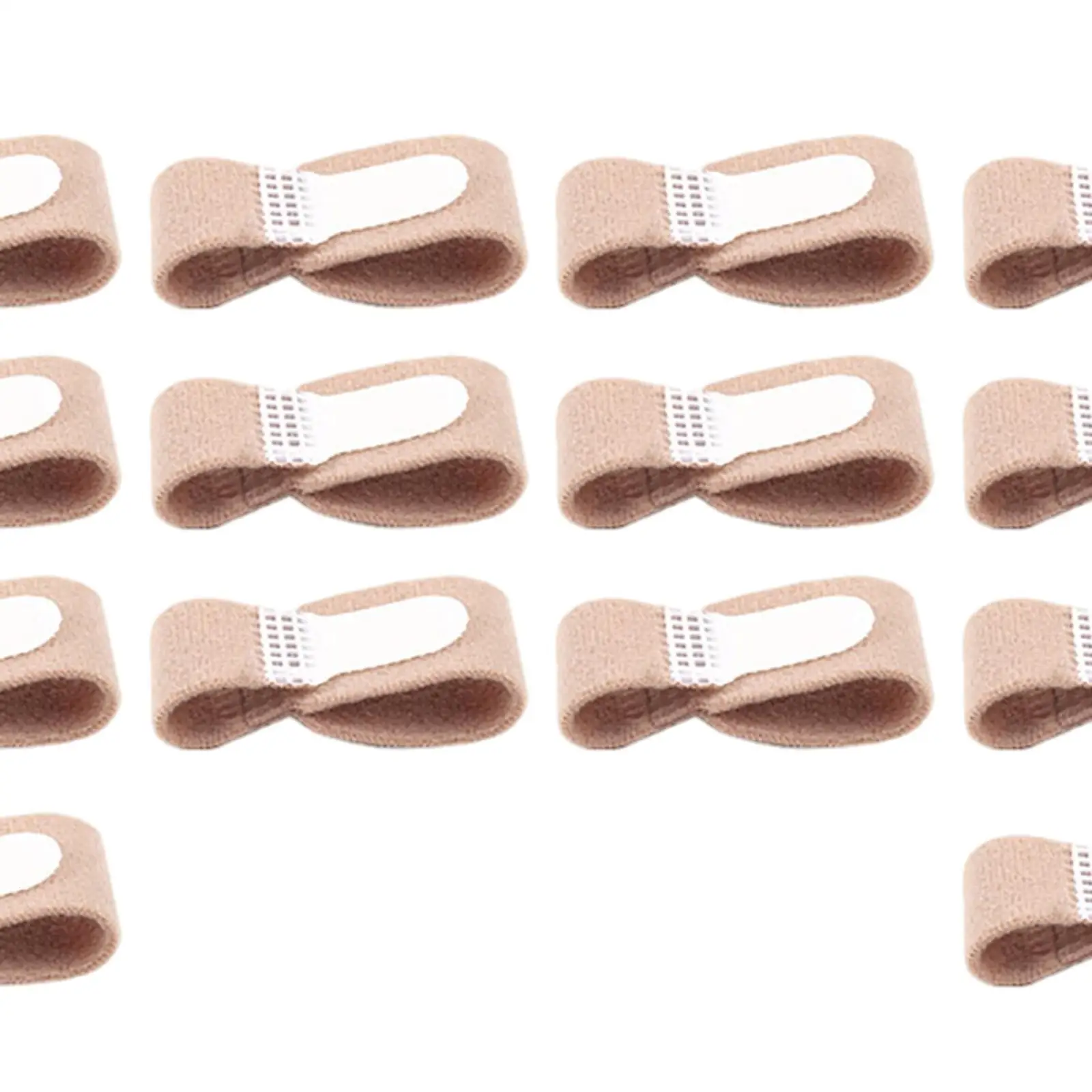 Pack-10 Finger Wraps Effective ,Easy to Use for Hammer Toe Elastic