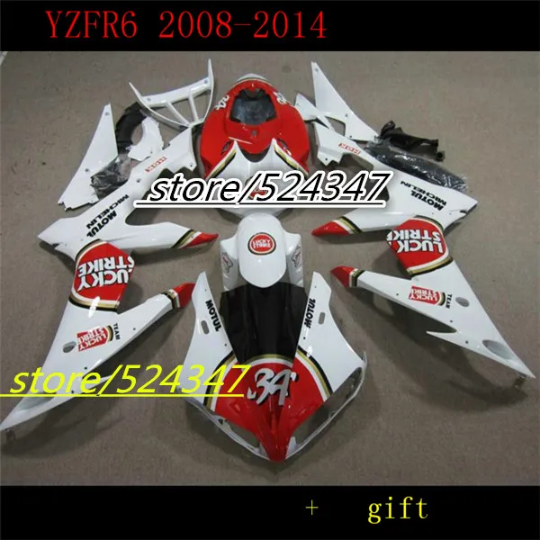 

Fei-Fairing Kits YZF600 R6 10 11 2008 - 2014 for YZFR6 Motorcycle Fairing Injection Mouding Fairing for YZFR6 2010