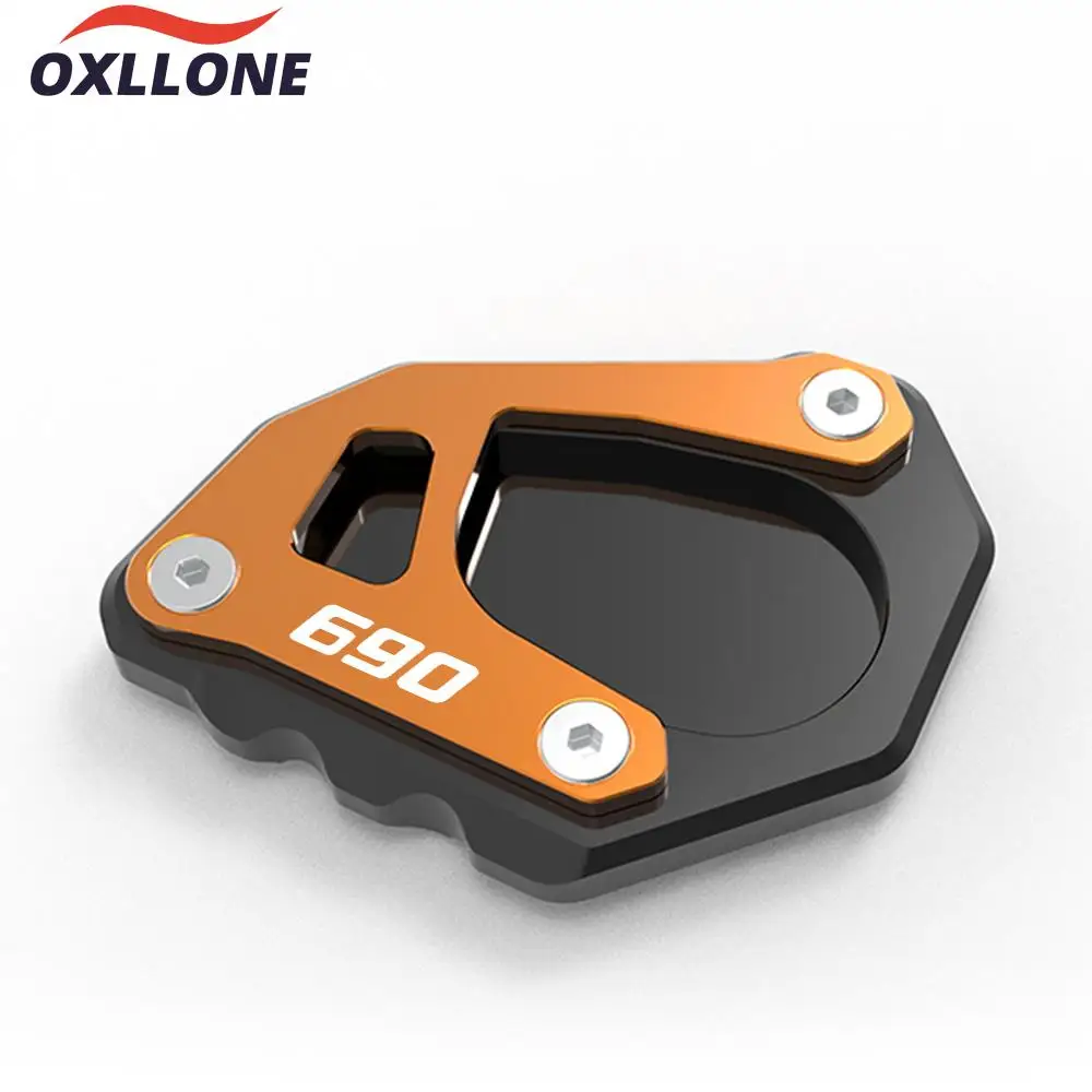 

For 690 LC4 Enduro SMC-R LC4 Enduro R 2019 2020 2021 2022 2023 Motorcycle Aluminum CNC Side Stand Enlarge Extension Support Pad