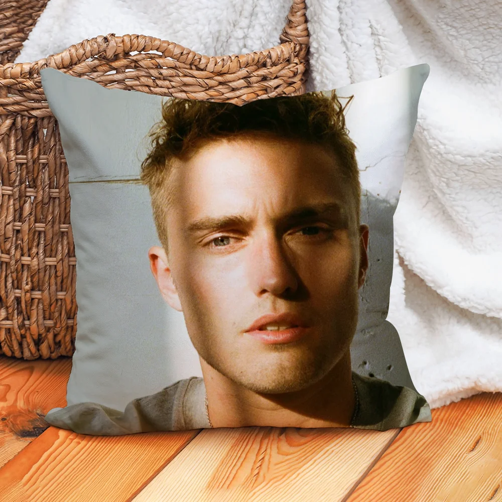 Singer Sam Fender Me and The Dog Kissenbezug, Heimdekoration, Kissenbezug, geeignet für Büro, Sofa, Schlafzimmer, Auto – Detail 7